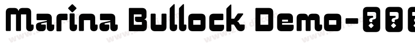Marina Bullock Demo字体转换